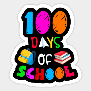 100 Days Of School Pencil Sticker